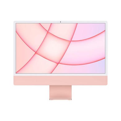 Apple iMac 2021 M1 8 Core CPU 7 Core GPU 8GB 256GB SSD 24 Inch 4.5K All-in-One - Pink
