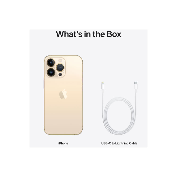 Refurbished Apple iPhone 13 Pro Gold 6.1" 128GB 5G Unlocked & SIM Free Smartphone