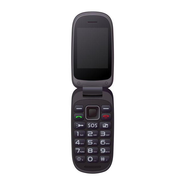 Maxcom MM818 Black/Blue 2.4" 2G Dual SIM Unlocked & SIM Free
