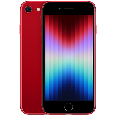 Apple iPhone SE 3rd Gen PRODUCTRED 64GB 5G SIM Free Smartphone - Red