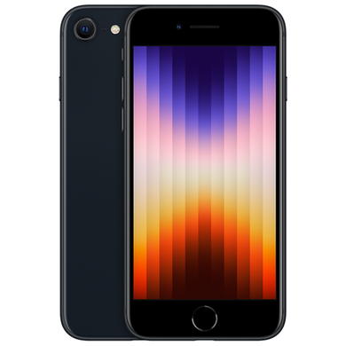 Apple iPhone SE 3rd Gen 128GB 5G SIM Free Smartphone - Midnight
