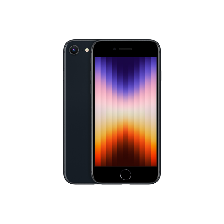 Apple iPhone SE 3rd Gen 128GB 5G SIM Free Smartphone - Midnight