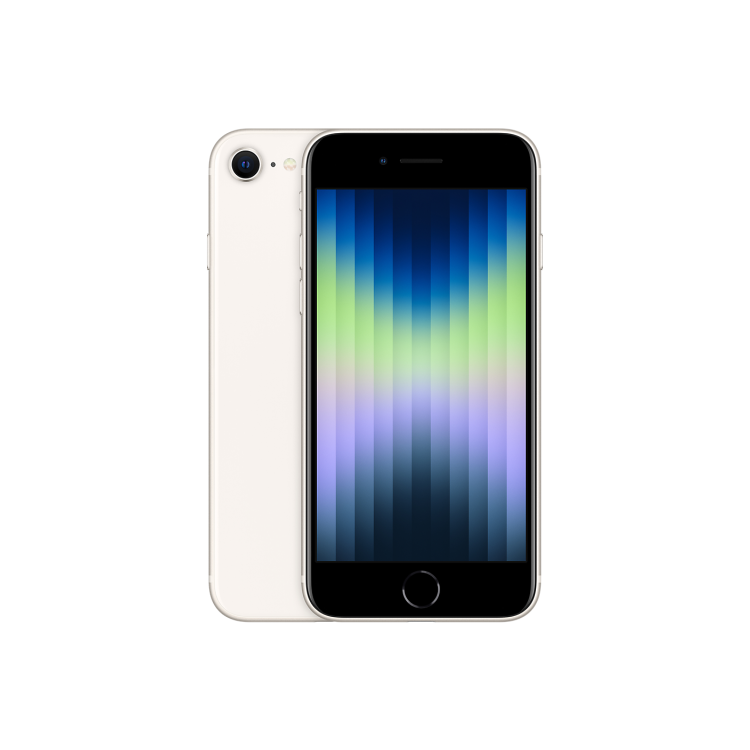 Apple iPhone SE 3rd Gen 128GB 5G SIM Free Smartphone - Starlight