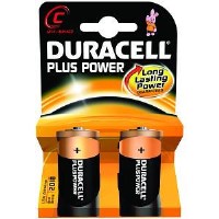 Duracell Plus Power C Size 1 x 2 Pack Duracell Plus Power C Size 1 x 2 Pack