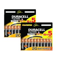 Duracell Plus AA Battery 20 x 2 Pack
