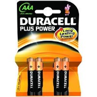 General Battery Duracell Plus Power AAA 4 Pack