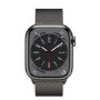Apple Watch Series 8 GPS + Cellular 41mm Graphite Stainless Steel Case with Graphite Milanese Loop