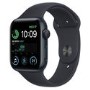 Apple Watch SE 2022 GPS 44mm Midnight Aluminium Case with Midnight Sport Band - Regular
