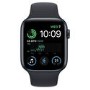 Apple Watch SE 2022 GPS 44mm Midnight Aluminium Case with Midnight Sport Band - Regular