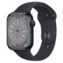 Refurbished Apple Watch Series 8 GPS 45mm Midnight Aluminium Case with Midnight Sport Band - Regular