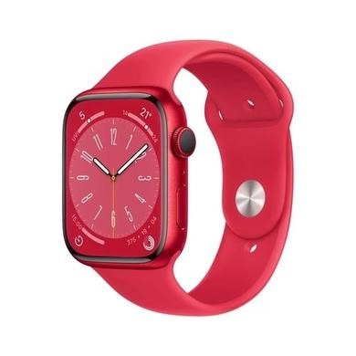 Apple Watch Series 8 GPS 45mm PRODUCTRED Aluminium Case with PRODUCTRED Sport Band - Regular