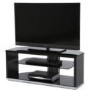 Off The Wall Mono 1000 Black TV Cabinet - Up to 55 Inch