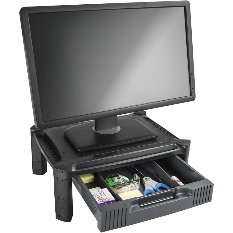 StarTech.com Monitor Riser - Drawer - Height Adjustable