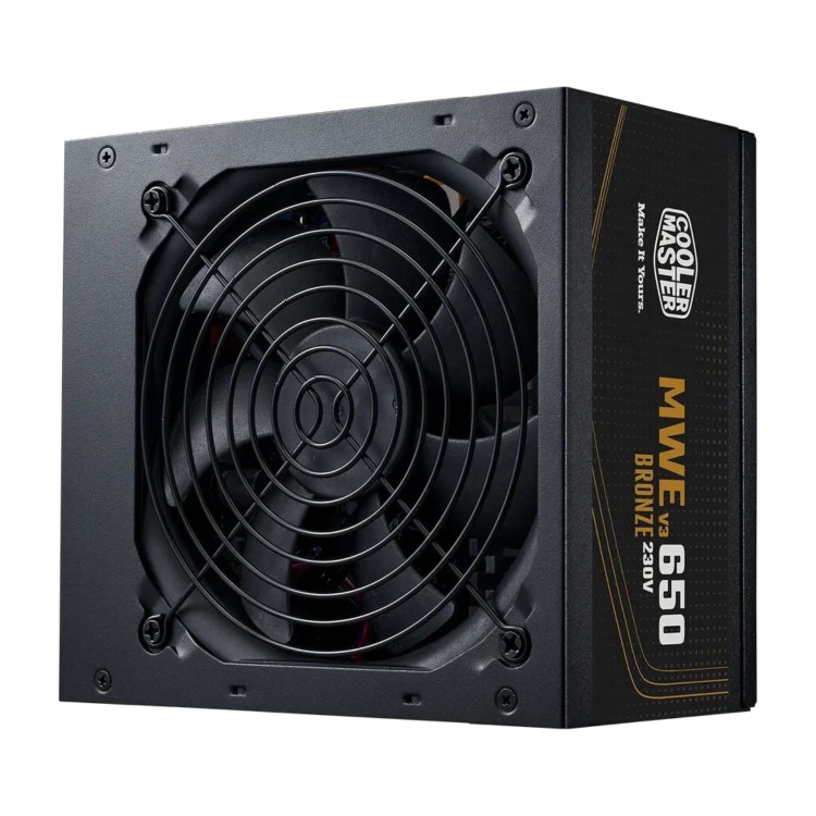 Cooler Master MWE 650 V3 650W Non-Modular 80 PLUS Bronze Power Supply
