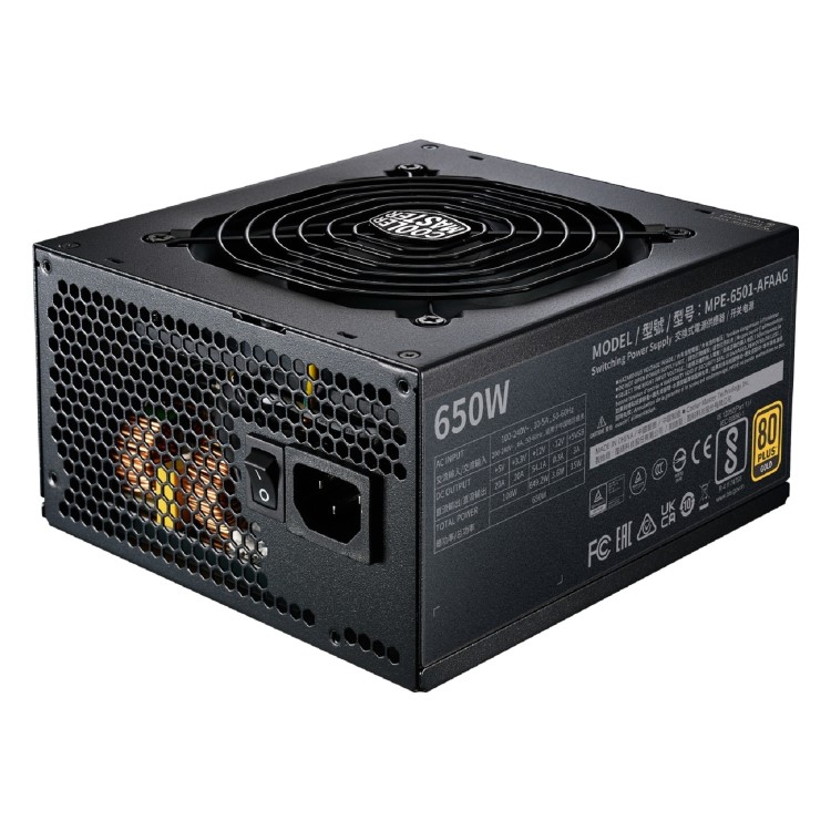 Cooloer Master MWE Gold V2 FM 650W Full Modular A/UK Cable Power Supply