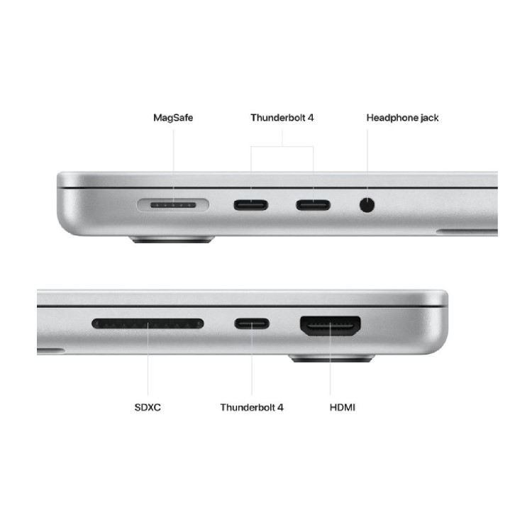 Apple MacBook Pro 14 Inch M2 16GB 512GB SSD - Silver 