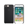Apple iPhone 7/8 Plus Silicone Case - Black