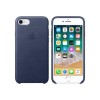Apple iPhone 7/8 Leather Case - Midnight Blue