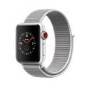 Grade A Apple Watch Sport Series 3 GPS + Cellular 38mm Silver Aluminium Case with Seashell Sport Loop