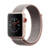 Apple Watch Sport Series 3 GPS + Cellular 42mm Gold Aluminium Case with Pink Sand Sport Loop