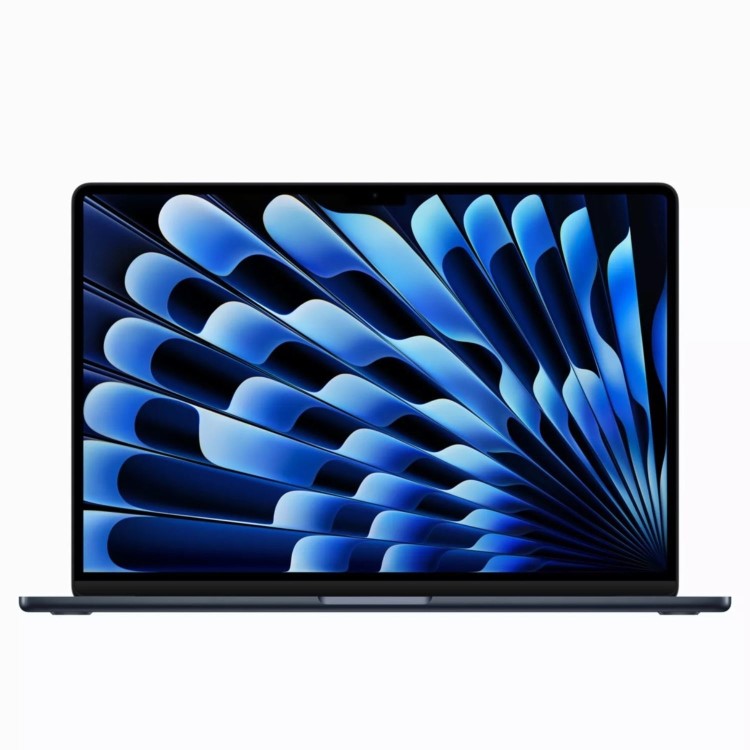 Apple MacBook Air 15.3 Inch M2 8GB RAM 256GB SSD 2023 - Midnight
