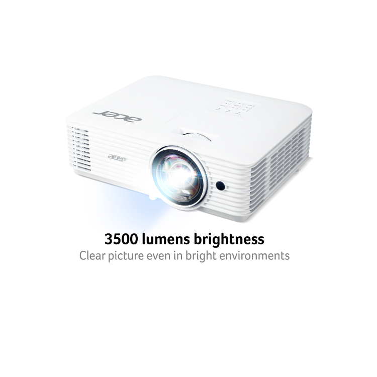 Acer H6518STi Full HD 3500 Lumens Short Throw DLP Projector