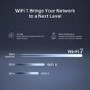Mercusys MR27BE V1 - Wireless router 3-port switch - Wi-Fi 7, 1GbE, 2.5GbE Dual Band