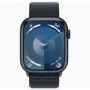 GRADE A1 - Apple Watch Series 9 GPS 45mm Midnight Aluminium Case with Midnight Sport Loop