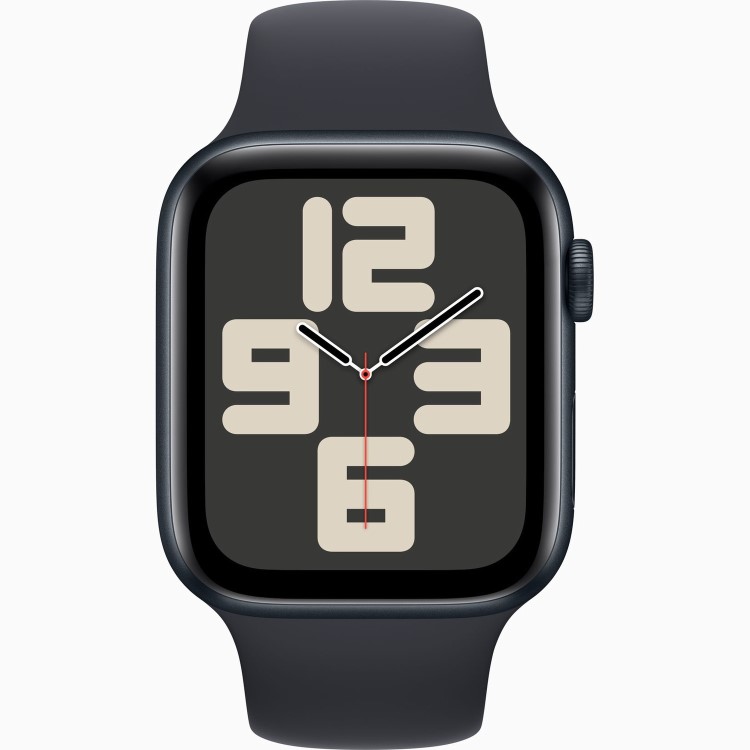 Apple Watch SE (2nd Gen) GPS 40mm Midnight Aluminium Case with Midnight Sport Band - M/L