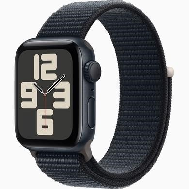 Apple Watch SE 2nd Gen GPS 44mm Midnight Aluminium Case with Midnight Sport Loop