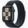 Apple Watch SE 2nd Gen GPS 40mm Midnight Aluminium Case with Midnight Sport Loop