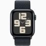 Apple Watch SE 2nd Gen GPS 44mm Midnight Aluminium Case with Midnight Sport Loop