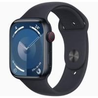 Apple Watch Series 9 GPS + Cellular 41mm Midnight Aluminium Case with Midnight Sport Band - M/L