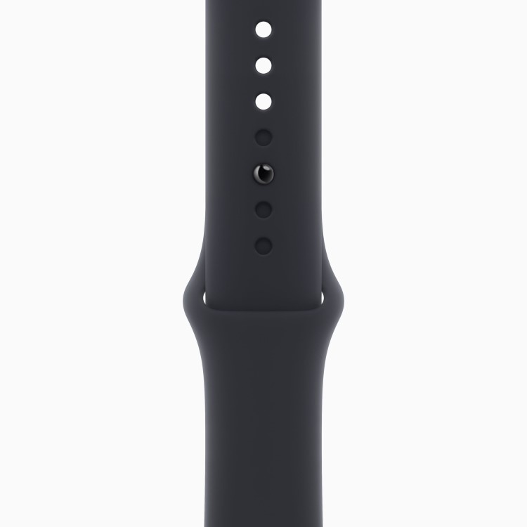 Apple Watch Series 9 GPS + Cellular 41mm Midnight Aluminium Case with Midnight Sport Band - M/L
