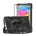 MRM03529 T-Rex Case for iPad 10th Gen 10.9"/11th Gen 11" 360° Rugged Case With Screen Protector - Black