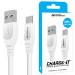 AA CHARGE-IT 1 Metre USB-A to USB-C Cable White