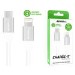 AA CHARGE-IT 1 Metre USB-C to Lightning Cable White