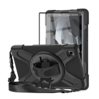 iPad Air 10.9" 2020 / 2022 Rugged Case With Screen Protector - Black