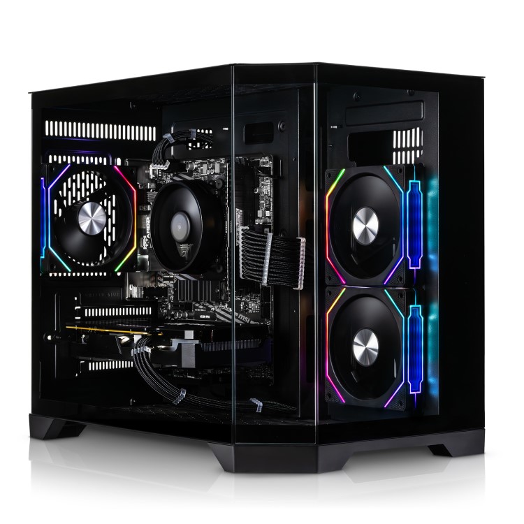 AWD IT Pro AMD Ryzen 7 7700X 32GB RAM 1TB SSD RX 9070 XT Windows 11 Gaming PC