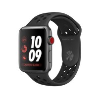 Apple Watch Nike+ Series 3 GPS + Cellular 38mm Space Grey Aluminium Case with Anthracite/Black Nike