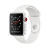 Apple&#160;Watch Series&#160;3 GPS&#160;+&#160;Cellular 42mm Silver Aluminium Case with White Sport Band