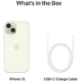 Apple iPhone 15 Green 6.1" 256GB 5G Unlocked & SIM Free Smartphone