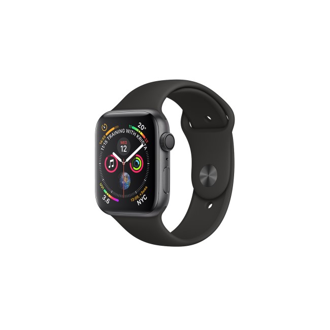 Apple Watch Series 4 GPS + Cellular 40mm Space Grey Aluminium Case with Black Sport Band