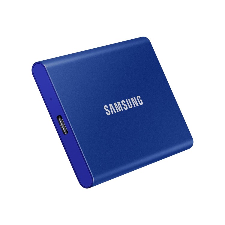 Samsung T7 1TB USB 3.2 Gen 2 External Portable SSD Blue