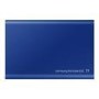 Samsung T7 1TB USB 3.2 Gen 2 External Portable SSD Blue