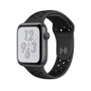 GRADE A1 - Apple&#160;Watch Nike+ Series&#160;4 GPS 44mm Space Grey Aluminium Case with Black Nike Sport Loop