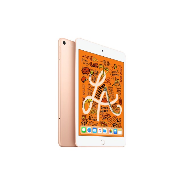 Apple iPad Mini 2018 Cellular 64GB 7.9 Inch Tablet - Gold