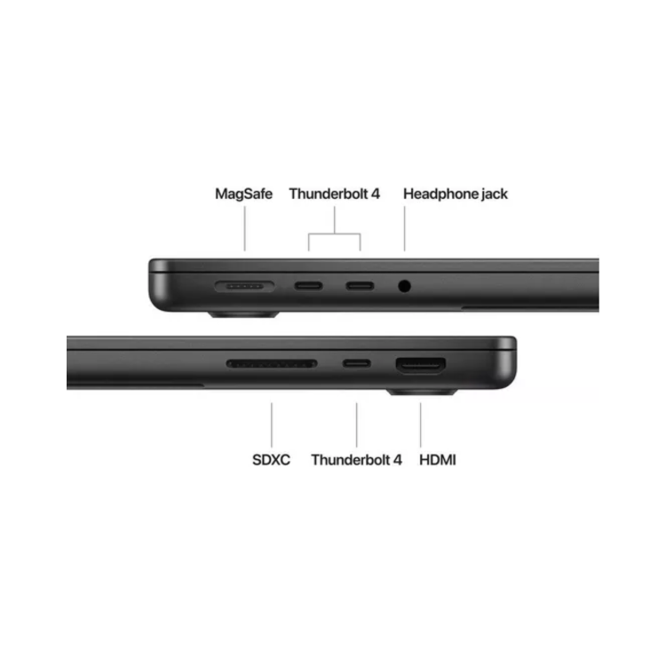 Apple MacBook Pro 14 Inch M4 16GB RAM 1TB SSD - Space Black