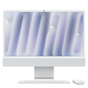 MWUU3B/A Apple iMac 2024 M4 10-Core 16GB RAM 256GB SSD 24 Inch 4.5K All-in-One PC - Silver