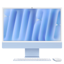 MWV33B/A Apple iMac 2024 M4 10-Core 16GB RAM 512GB SSD 24 Inch 4.5K All-in-One PC - Blue